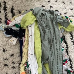 Set of 11 0-6 month sleepers